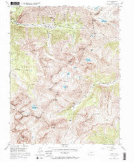 Ophir Colorado Historical topographic map, 1:24000 scale, 7.5 X 7.5 Minute, Year 1955