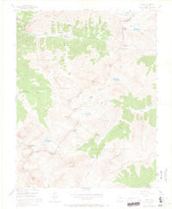 Ophir Colorado Historical topographic map, 1:24000 scale, 7.5 X 7.5 Minute, Year 1955