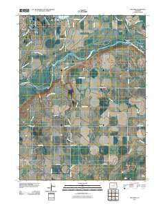 Orchard Colorado Historical topographic map, 1:24000 scale, 7.5 X 7.5 Minute, Year 2010