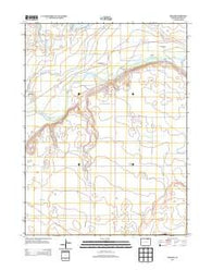 Orchard Colorado Historical topographic map, 1:24000 scale, 7.5 X 7.5 Minute, Year 2013
