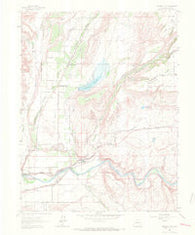 Orchard City Colorado Historical topographic map, 1:24000 scale, 7.5 X 7.5 Minute, Year 1962