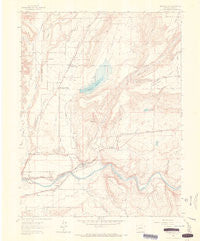 Orchard City Colorado Historical topographic map, 1:24000 scale, 7.5 X 7.5 Minute, Year 1962