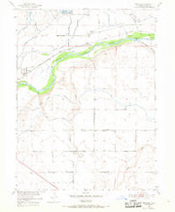 Orchard Colorado Historical topographic map, 1:24000 scale, 7.5 X 7.5 Minute, Year 1951