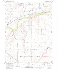Orchard Colorado Historical topographic map, 1:24000 scale, 7.5 X 7.5 Minute, Year 1951