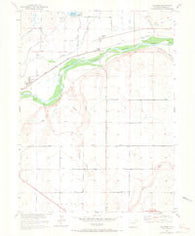 Orchard Colorado Historical topographic map, 1:24000 scale, 7.5 X 7.5 Minute, Year 1951