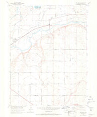 Orchard Colorado Historical topographic map, 1:24000 scale, 7.5 X 7.5 Minute, Year 1951