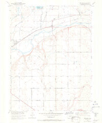 Orchard Colorado Historical topographic map, 1:24000 scale, 7.5 X 7.5 Minute, Year 1951