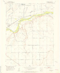 Orchard Colorado Historical topographic map, 1:24000 scale, 7.5 X 7.5 Minute, Year 1951