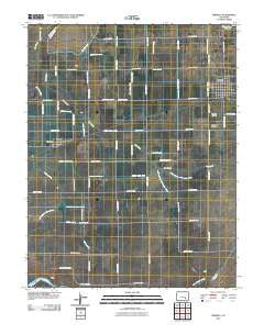 Ordway Colorado Historical topographic map, 1:24000 scale, 7.5 X 7.5 Minute, Year 2010