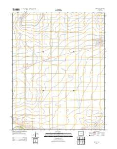 Ordway Colorado Historical topographic map, 1:24000 scale, 7.5 X 7.5 Minute, Year 2013