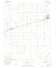 Ordway Colorado Historical topographic map, 1:24000 scale, 7.5 X 7.5 Minute, Year 1954