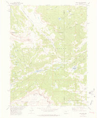Orno Peak Colorado Historical topographic map, 1:24000 scale, 7.5 X 7.5 Minute, Year 1977