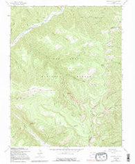 Orphan Butte Colorado Historical topographic map, 1:24000 scale, 7.5 X 7.5 Minute, Year 1963