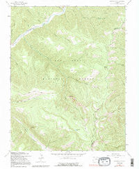 Orphan Butte Colorado Historical topographic map, 1:24000 scale, 7.5 X 7.5 Minute, Year 1963