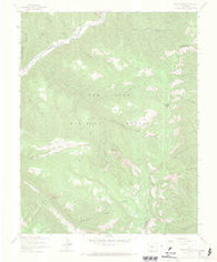 Orphan Butte Colorado Historical topographic map, 1:24000 scale, 7.5 X 7.5 Minute, Year 1963