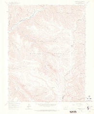 Orphan Butte Colorado Historical topographic map, 1:24000 scale, 7.5 X 7.5 Minute, Year 1963