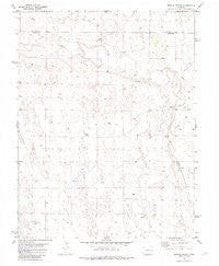Oswald Ranch Colorado Historical topographic map, 1:24000 scale, 7.5 X 7.5 Minute, Year 1982