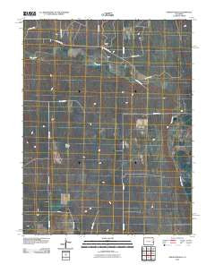 Oswald Ranch Colorado Historical topographic map, 1:24000 scale, 7.5 X 7.5 Minute, Year 2010