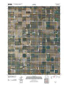Otis Colorado Historical topographic map, 1:24000 scale, 7.5 X 7.5 Minute, Year 2010
