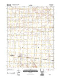 Otis Colorado Historical topographic map, 1:24000 scale, 7.5 X 7.5 Minute, Year 2013