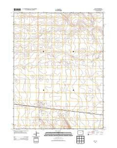 Otis Colorado Historical topographic map, 1:24000 scale, 7.5 X 7.5 Minute, Year 2013