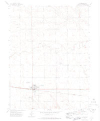 Otis Colorado Historical topographic map, 1:24000 scale, 7.5 X 7.5 Minute, Year 1972