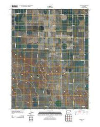 Otis SE Colorado Historical topographic map, 1:24000 scale, 7.5 X 7.5 Minute, Year 2010