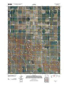 Otis SE Colorado Historical topographic map, 1:24000 scale, 7.5 X 7.5 Minute, Year 2010