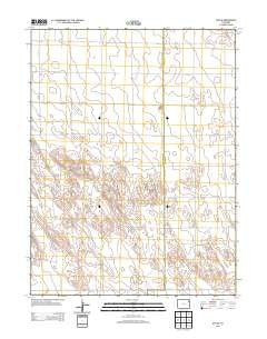 Otis SE Colorado Historical topographic map, 1:24000 scale, 7.5 X 7.5 Minute, Year 2013