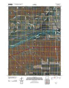 Ovid Colorado Historical topographic map, 1:24000 scale, 7.5 X 7.5 Minute, Year 2010