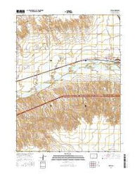 Ovid Colorado Current topographic map, 1:24000 scale, 7.5 X 7.5 Minute, Year 2016