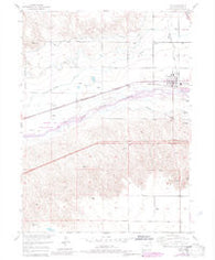 Ovid Colorado Historical topographic map, 1:24000 scale, 7.5 X 7.5 Minute, Year 1953