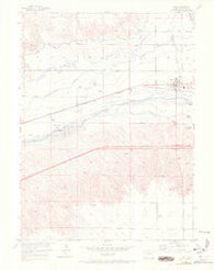 Ovid Colorado Historical topographic map, 1:24000 scale, 7.5 X 7.5 Minute, Year 1953