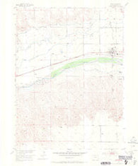 Ovid Colorado Historical topographic map, 1:24000 scale, 7.5 X 7.5 Minute, Year 1953