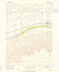 Ovid Colorado Historical topographic map, 1:24000 scale, 7.5 X 7.5 Minute, Year 1953
