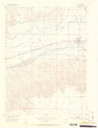 Ovid Colorado Historical topographic map, 1:24000 scale, 7.5 X 7.5 Minute, Year 1953