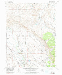 Owl Ridge Colorado Historical topographic map, 1:24000 scale, 7.5 X 7.5 Minute, Year 1955