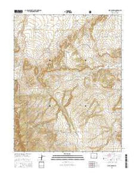 Owl Canyon Colorado Current topographic map, 1:24000 scale, 7.5 X 7.5 Minute, Year 2016