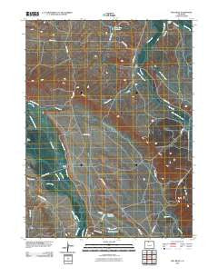 Owl Ridge Colorado Historical topographic map, 1:24000 scale, 7.5 X 7.5 Minute, Year 2010