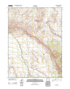 Owl Ridge Colorado Historical topographic map, 1:24000 scale, 7.5 X 7.5 Minute, Year 2013