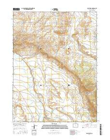 Owl Ridge Colorado Current topographic map, 1:24000 scale, 7.5 X 7.5 Minute, Year 2016