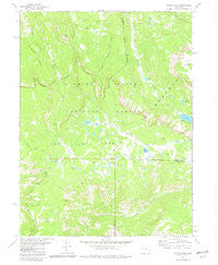 Oyster Lake Colorado Historical topographic map, 1:24000 scale, 7.5 X 7.5 Minute, Year 1977