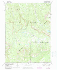 Oyster Lake Colorado Historical topographic map, 1:24000 scale, 7.5 X 7.5 Minute, Year 1977