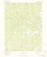 Oyster Lake Colorado Historical topographic map, 1:24000 scale, 7.5 X 7.5 Minute, Year 1977