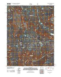 Oyster Lake Colorado Historical topographic map, 1:24000 scale, 7.5 X 7.5 Minute, Year 2011