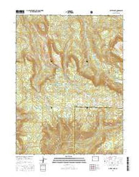 Oyster Lake Colorado Current topographic map, 1:24000 scale, 7.5 X 7.5 Minute, Year 2016
