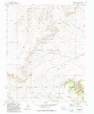 Packers Gap Colorado Historical topographic map, 1:24000 scale, 7.5 X 7.5 Minute, Year 1993