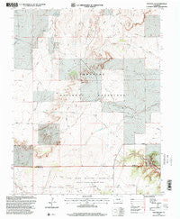 Packers Gap Colorado Historical topographic map, 1:24000 scale, 7.5 X 7.5 Minute, Year 1996