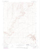 Packers Gap Colorado Historical topographic map, 1:24000 scale, 7.5 X 7.5 Minute, Year 1972