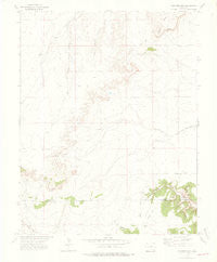 Packers Gap Colorado Historical topographic map, 1:24000 scale, 7.5 X 7.5 Minute, Year 1972